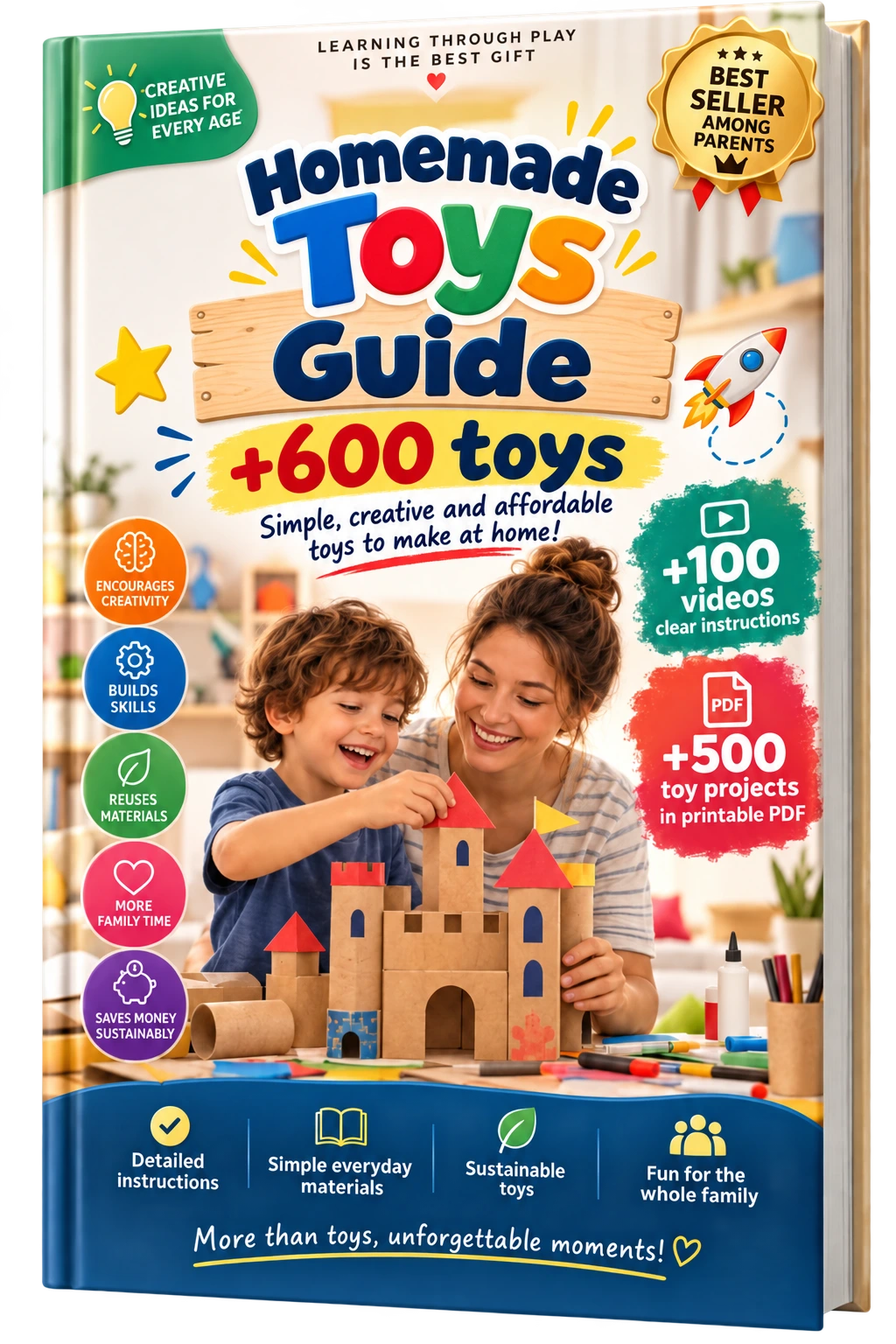 Homemade Toys Guide cover