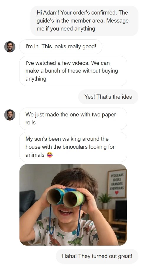 Translated reference customer feedback