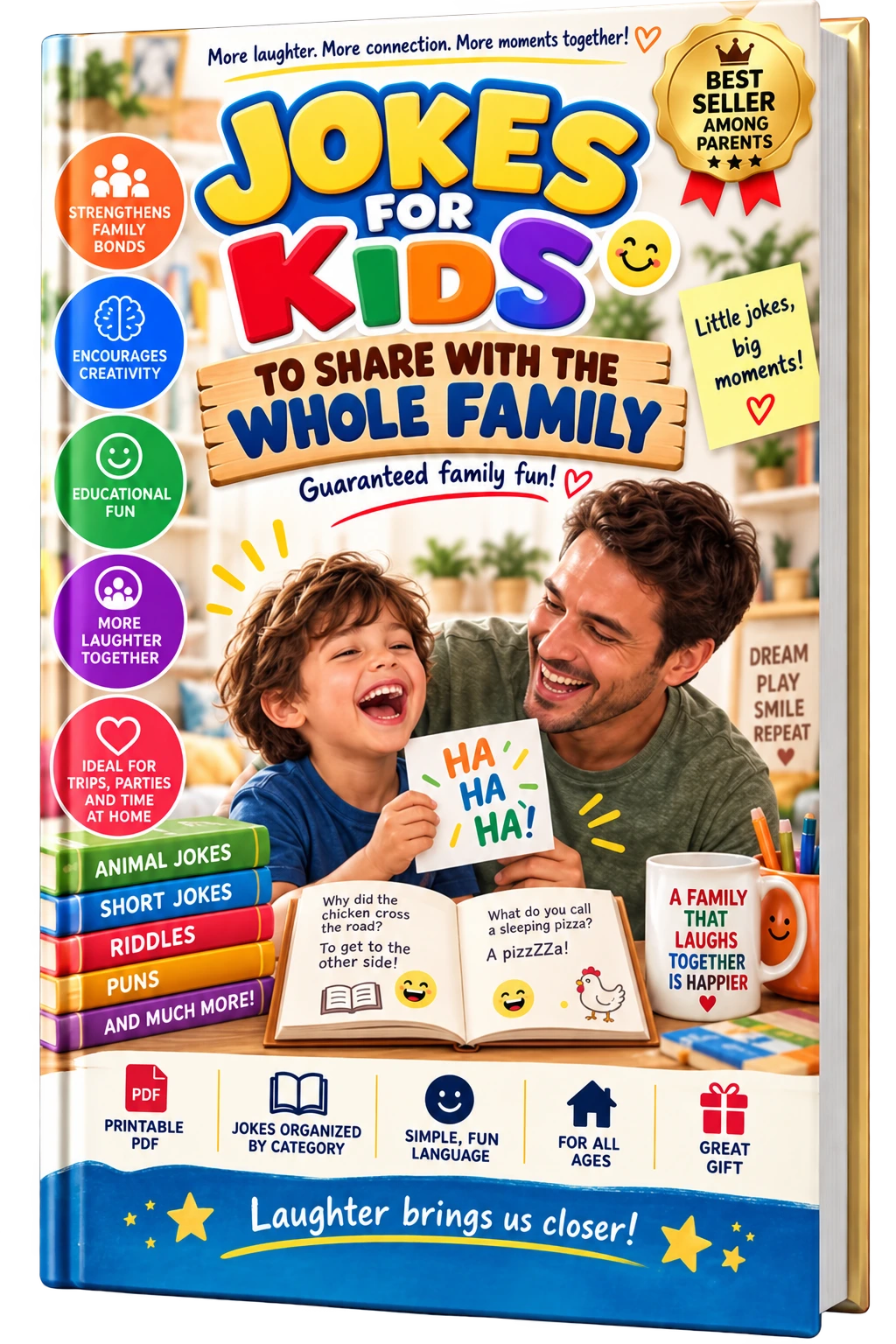 Bonus cover: Jokes for Kids to Share with the Whole Family